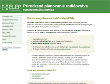 Tablet Screenshot of elep.sk